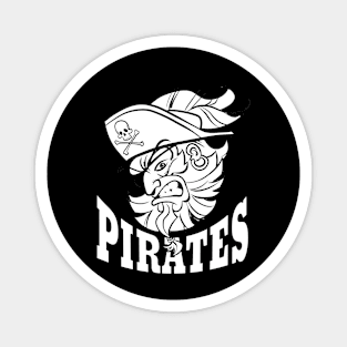 Pirate Mascot Magnet